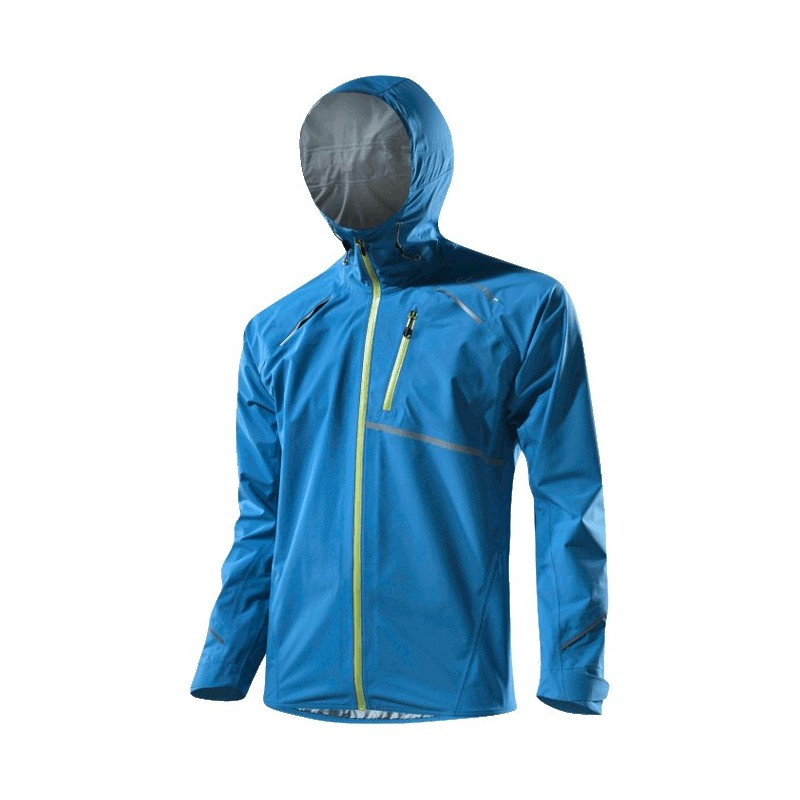 мужская беговая куртка с капюшоном Löffler Kapuzenjacke Running GTX голубая мужская беговая куртка с капюшоном Löffler Kapuzenjacke Running GTX голубая